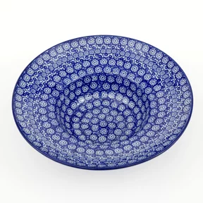Talerz głęboki na spaghetti D86 25cm <br> 2615X Kobaltowa koronka